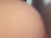 Bouncing my ass on the wall, first video