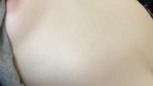 Trans boy plays with his tits for you