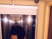 Security Caught Me Getting Sexy in the Hallway 