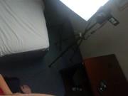 POV - Cheating Amateur Teen gets Rough Facefucked in a Hotel 12/16