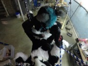 Murrsuiter gets pegged hard by a dominatrix in a swing 16/16