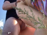 nice tight pussy nature outside fuck risky public sunny in a park cumshort
