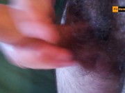I cum on my hand