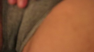 Chubby 18 yr old shows off masturbating face down PAWG Amatuer