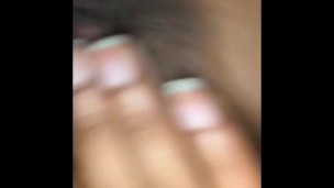 Rubbing clit complication 