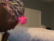 Ebony BBW reverse riding (add to your playlist) 1/16