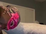 Ebony BBW reverse riding (add to your playlist) 3/16