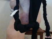 Very horny bbw MILF with wet hairy pussy rides huge cock 6/16