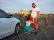 Outdoor Blowjob And Sex