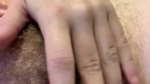 Transboy pisses then plays with his tdick