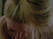 Afternoon Blowjob Blonde MILF Hotwife 8/16