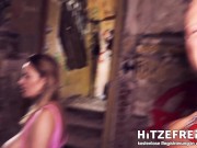 NAILED in old ballroom! CANDY ALEXA takes a HARD Cock HITZEFREI.dating 2/16