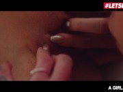 LETSDOEIT - Lesbian Teen Convinces Her Straight Roommate To Lick Her Pussy 13/16