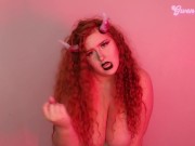 bbw femdom succubus jerk off instruction, steals your soul via your cock 14/16