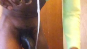 Leaking precum