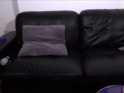 Hot tattooed Lesbian Threesome & Panty Stuffing 9/16