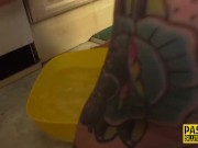 Throated and spideragged submissve bbw 7/16