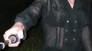 See through skirt 