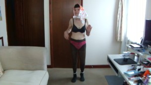 "SEXY BABUSHKA" TRY ON HAUL Bra Berry Thong G-string Tights Pantyhose Socks