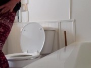 Desperate FIRST PISS In My New Place!! 1/16
