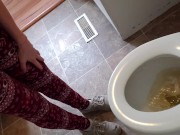 Desperate FIRST PISS In My New Place!! 14/16