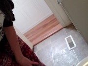 Desperate FIRST PISS In My New Place!! 15/16