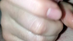 young gay stroking shaved cock with cumshot 