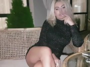 Tinder Date- Russian girl Public fuck with american man,