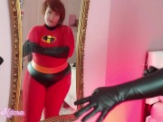 Elastigirl Mrs.Incredible expands and twerks her big ass in your face 5/16