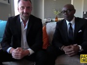 Kinky teen gobbles long black shlong 4/16