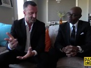 Kinky teen gobbles long black shlong 5/16