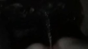Outside pissing and finger fucking myself 