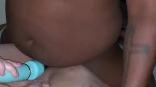 Sexy black man nutting on me 