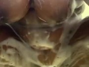 More soapy shower play - Screenshot 3 of 16 - Amateur Milf