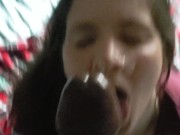 Pregnant Wife Gets Face Covered in Cum From BBC 16/16