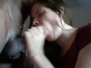 Pregnant Wife Gets Face Covered in Cum From BBC 6/16