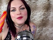 Whispering ASMR JOI Mouth Sounds, Cock Worship, Triggers - AMY WYNTERS 5/16