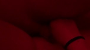 He fucks me sideways and cums in my tight pussy.