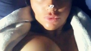 Snapchat Abbystars big bouncy titts in slow motion 