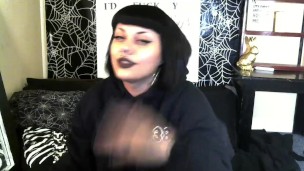 Astrid Hex makes fun of you for being useless while smoking