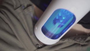 Robot Sex Machine. Robotic Fleshlight. Male sex toy blowjob machine