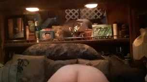 fat ass barely legal teen fucks herself with a hairbrush