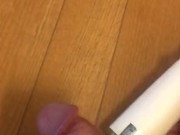 Morning piss and cum