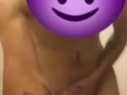 mexican is recording while taking a shower