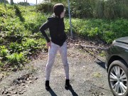 Super SLOW MO Piss In Public 1/16