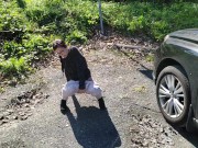 Super SLOW MO Piss In Public 2/16