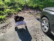 Super SLOW MO Piss In Public 8/16