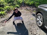 Super SLOW MO Piss In Public 9/16