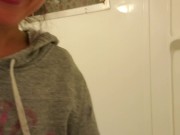 Dirty Girl Makes Purple Mermaid Piss 12/16