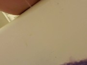 Dirty Girl Makes Purple Mermaid Piss 6/16